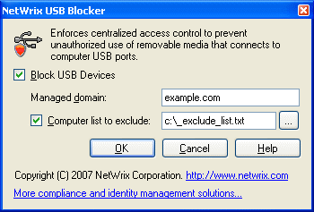 NetWrix USB Blocker Screenshot